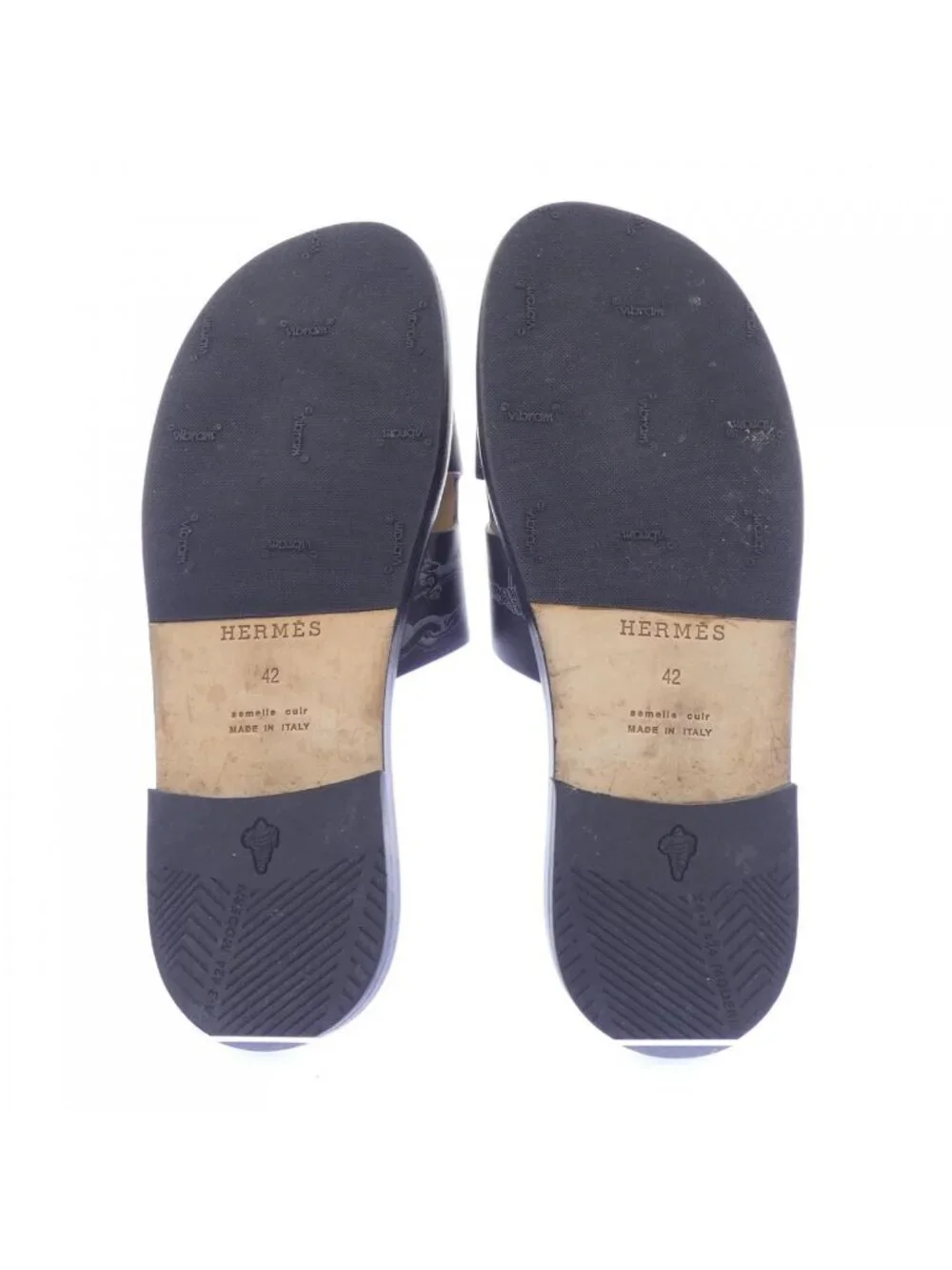 Hermes Sandals Black